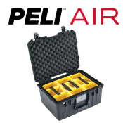 VALISE PELI™ AIR 1557 + KIT CLOISONS + MOUSSE ALVEOLEE