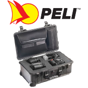 VALISE PELI™ CASE1510LFC AVEC MOUSSE + POCHETTE ORDINATEUR