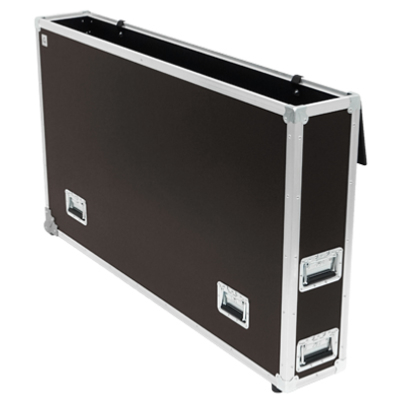 FLIGHT CASE 2 ROULETTES D'ANGLES 1 LCD (1031-1350 x 60 x 750 m) 
