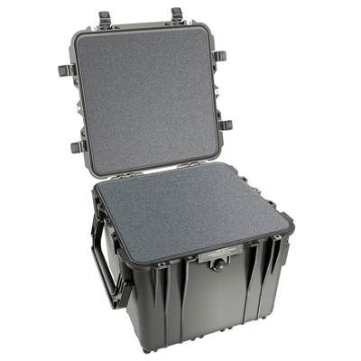 CUBE CASE PELI 0340 AVEC MOUSSE PREDECOUPEE + ROULETTES