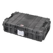 VALISE MAX 1090H280S-H NOIRE AVEC MOUSSE PREDECOUPEE + COUVERCLE FIXE