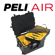 VALISE PELI™ AIR 1607 + KIT CLOISONS + MOUSSE ALVEOLEE